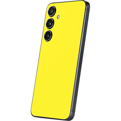Yellow Galaxy S25 Skin